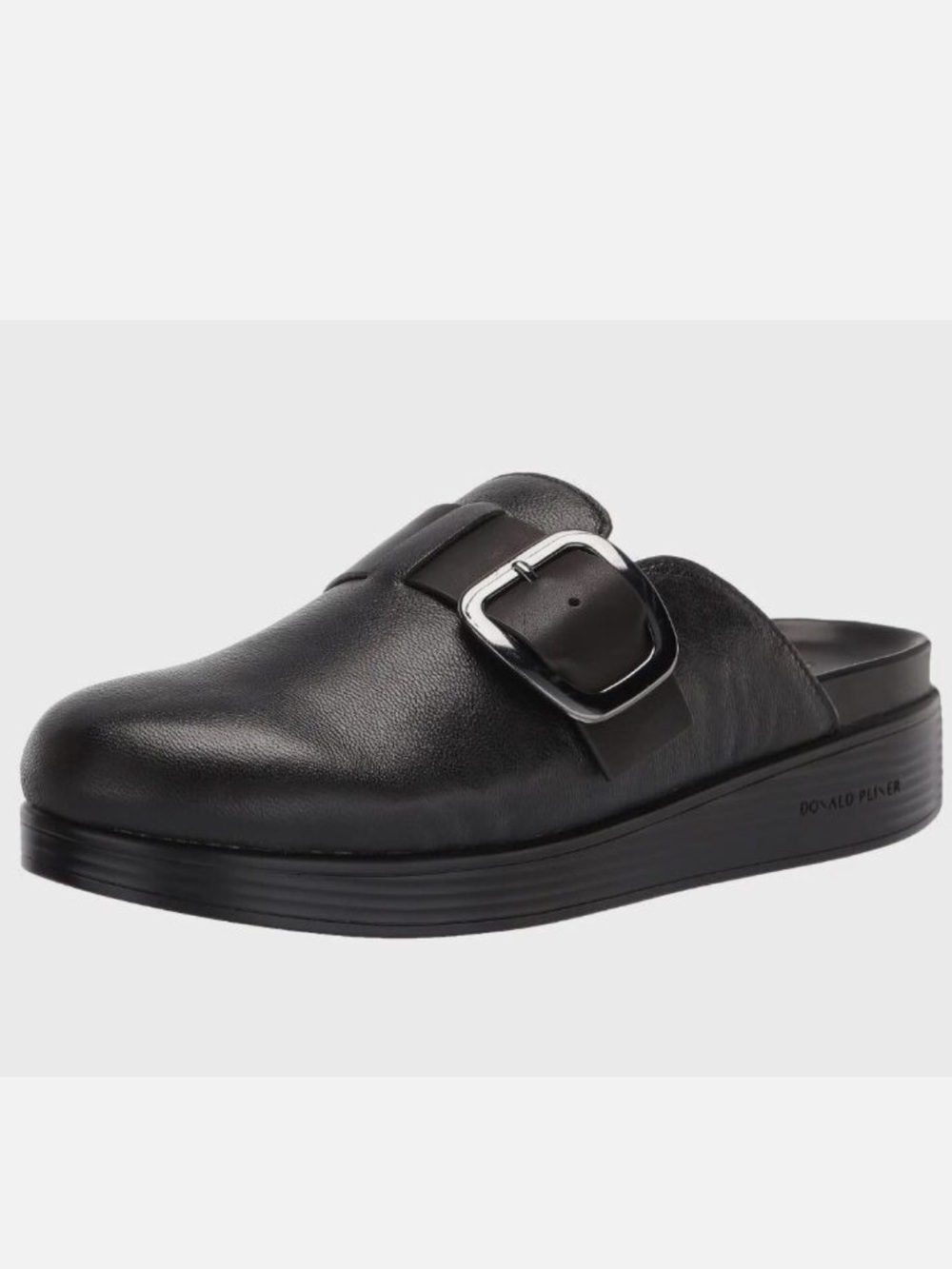Donald Pliner Fiona Clogs, size 11, black leather w buckle